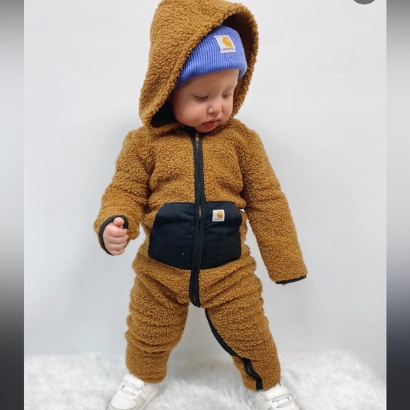 Carhartt Rumba Red coverall for baby - Picture 8 of 9